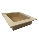 Quadro Com Borda Retangular 25x20x05 nº01 Em MDF Quadro Com Borda Retangular 25x20x05 nº01 Em MDF