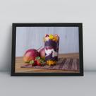 Quadro com moldura Açai 07