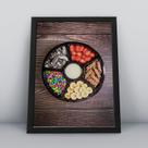 Quadro com moldura Açai01