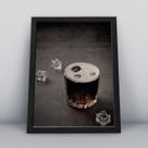 Quadro com moldura Alcool 42