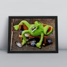 Quadro com moldura Alcool 80 Quadro com moldura Alcool 80