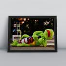Quadro com moldura Alcool 86 Quadro com moldura Alcool 86
