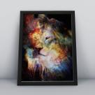 Quadro com moldura Arte Cosmica 12