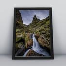 Quadro com moldura Cachoeira 01 Quadro com moldura Cachoeira 01
