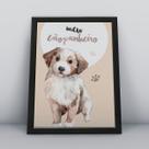 Quadro com moldura Cachorro Cachorro-131-M1 Quadro com moldura Cachorro Cachorro-131-M1