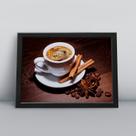 Quadro com moldura Café 97