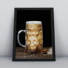 Quadro com moldura Cerveja 43 Quadro com moldura Cerveja 43
