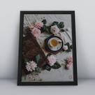 Quadro com moldura Chá 14
