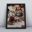 Quadro com moldura Chá 19
