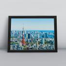 Quadro com moldura Cidade 138