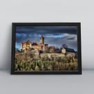 Quadro com moldura Construções 42