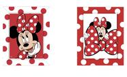 Quadro com moldura de papel para Festa Minni Mouse - 4 unidades - Regina Festas - Inspire sua Festa Loja