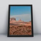 Quadro com moldura Deserto 14