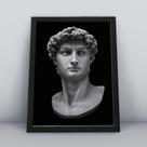 Quadro com moldura Escultura Hipster 50 Quadro com moldura Escultura Hipster 50