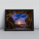 Quadro com moldura Mar 057