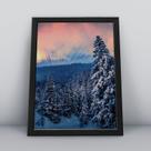 Quadro com moldura Neve 22 Quadro com moldura Neve 22