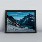 Quadro com moldura Neve 32