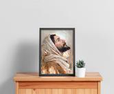 Quadro com Moldura Religioso Jesus Pintura
