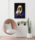 Quadro com Moldura Religioso Nossa Senhora Rezando Quadro com Moldura Religioso Nossa Senhora Rezando