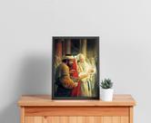 Quadro Com Moldura Religiosos Apresentação do Menino Jesus no Templo