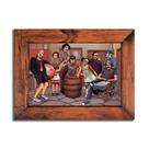 Quadro com Moldura - Turma do Chaves