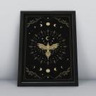Quadro com molduraCapricórnio signo