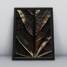 Quadro com molduramarmore dourado ouro 1 Quadro com molduramarmore dourado ouro 1