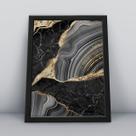 Quadro com molduramarmore dourado ouro 2 Quadro com molduramarmore dourado ouro 2