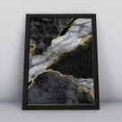 Quadro com molduramarmore dourado ouro 4 Quadro com molduramarmore dourado ouro 4