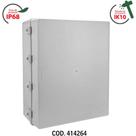 Quadro Comando Rohdbox Completo Ip68 Cinza 500X400X200 888268