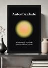 Quadro Confiança/Autenticidade com Vidro e Moldura Preta Tamanho:21cm x 30cm (A4) Quadro Confiança/Autenticidade com Vidro e Moldura Preta Tamanho:21cm x 30cm (A4)