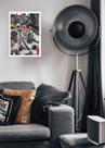 Quadro Corinthians Eterno com Vidro e Moldura Branca