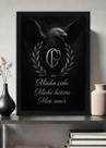 Quadro Corinthians Minha Vida SCCP Com Vidro e Moldura Tamanho:21cm x 30cm (A4)