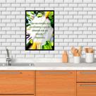 Quadro Cozinha Alimentação Saudável 45x34cm