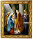 Quadro Da Apresentação De Jesus, Mod.02,tam.30x25cm. Angelus