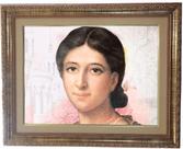 Quadro Da Beata Pauline Jericot, Mod. 04, 53x43cm. Angelus