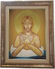 Quadro Da Face De Jesus Cristo, Mod.09, Med. 53x43cm Angelus
