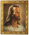 Quadro Da Face De Jesus Cristo, Mod. 13, Tam.30x25cm Angelus
