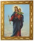 Quadro Da N. Sra. Auxiliadora, Mod. 01, Tam.30x25cm. Angelus