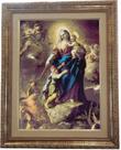 Quadro Da N. Sra. Da Defesa, Mod. 01, Tam. 53x43cm. Angelus