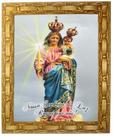 Quadro da N. Sra. Da Luz, Mod. 01, Tam. 30X25cm. Angelus