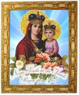 Quadro Da N. Sra. Da Saúde, Mod. 01, Tam. 30x25cm. Angelus