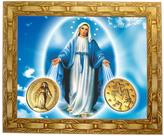 Quadro Da N. Sra. Das Graças, Mod. 02, Tam. 30x25cm. Angelus