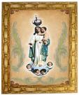 Quadro Da N. Sra. Do Amparo, Mod. 01, Tam. 30x25cm. Angelus