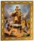 Quadro Da N. Sra. Do Carmo, Mod. 01, Tam. 30x25cm. Angelus