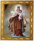 Quadro Da N. Sra. Do Carmo, Mod. 05, Tam. 30x25cm. Angelus