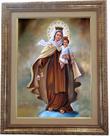 Quadro Da N. Sra. Do Carmo, Mod. 05, Tam. 53x43cm. Angelus
