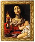 Quadro Da N. Sra. do Leite, Mod. 02, Tam. 30x25cm. Angelus