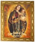 Quadro Da N. Sra. Do Rosário, Mod. 01, Tam. 30x25cm. Angelus Quadro Da N. Sra. Do Rosário, Mod. 01, Tam. 30x25cm. Angelus