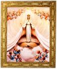Quadro Da N. Sra. Dos Anjos, Mod. 02, Tam.30x25cm. Angelus